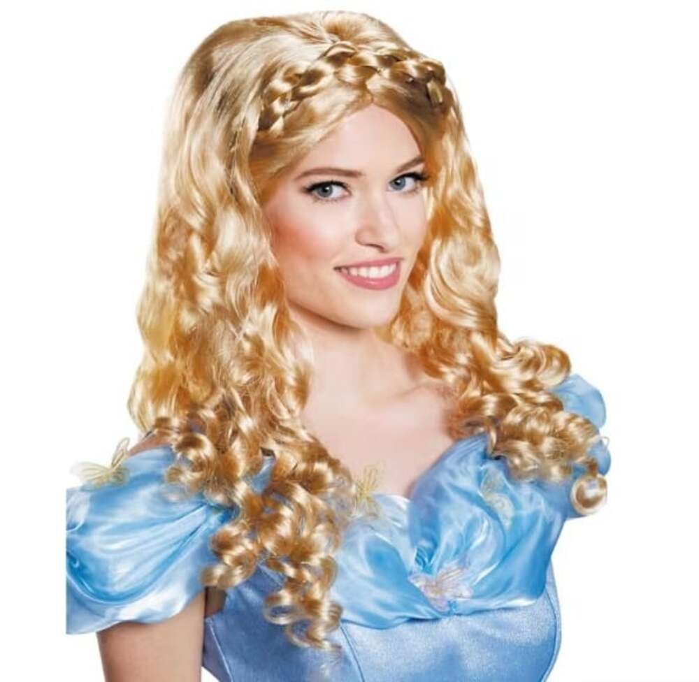 NWT Disguise Disney Cinderella (Live Action) Royal Locks Wig Halloween Costume
